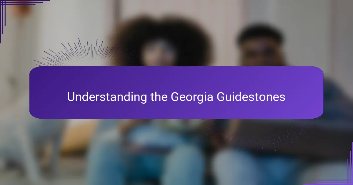 Understanding the Georgia Guidestones